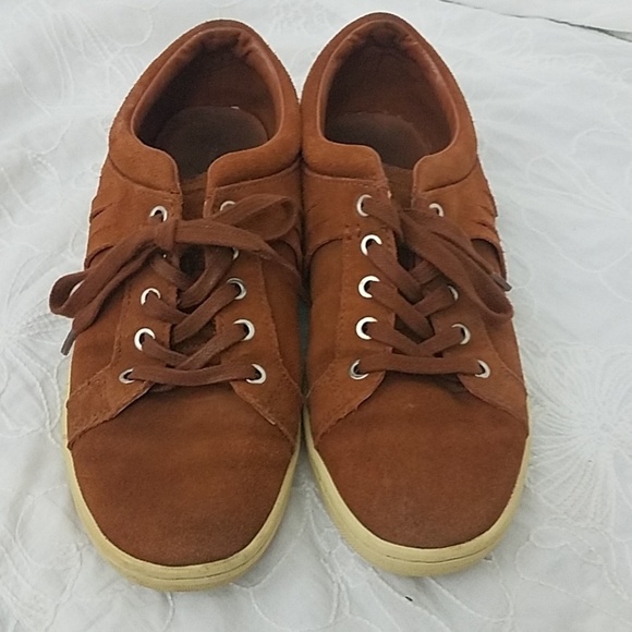 zara basic collect EU 37 leather fringe shoes US 7 - Picture 2 of 6